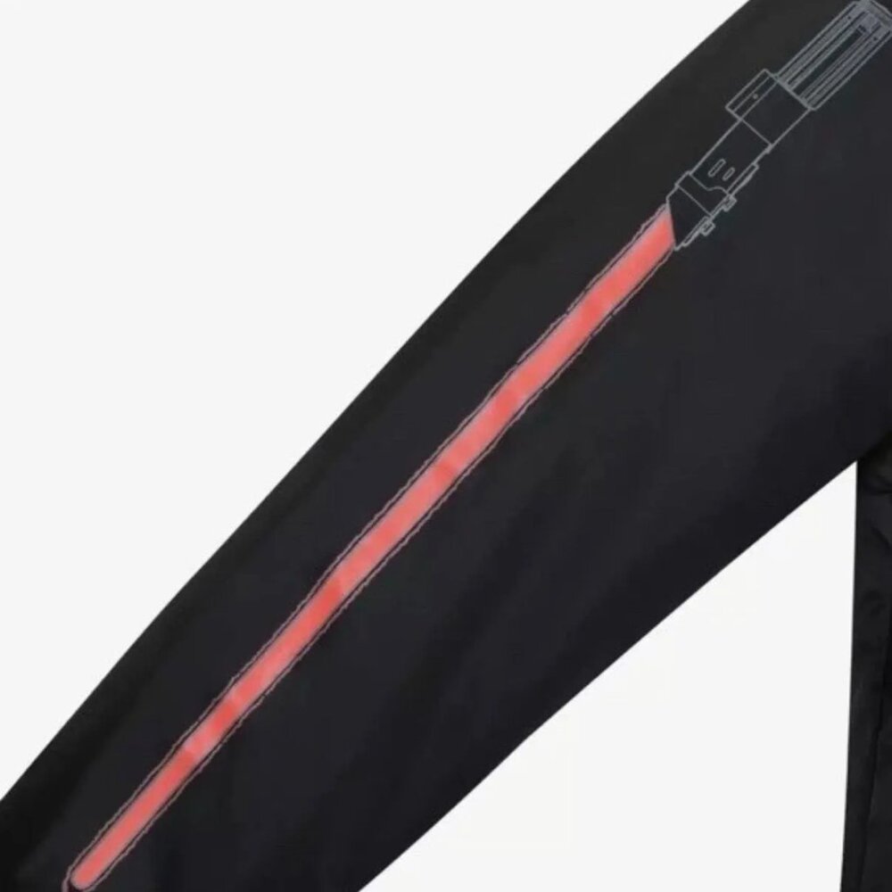 Cakeworthy Disney Star Wars Lightsaber Glow-in-the-Dark Bomber Jacket  XL - Picture 3 of 8